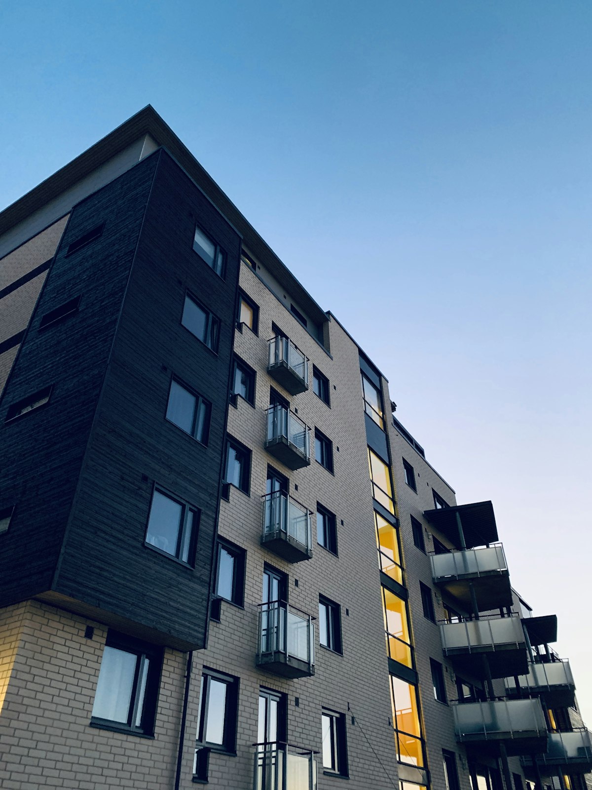 Residential complex in an urban area